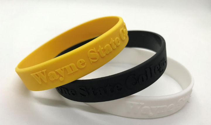 Embossed Printed Wristbands & Colorized Embossed Wristbands | Speed  Wristbands